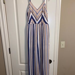 Striped Jumpsuit